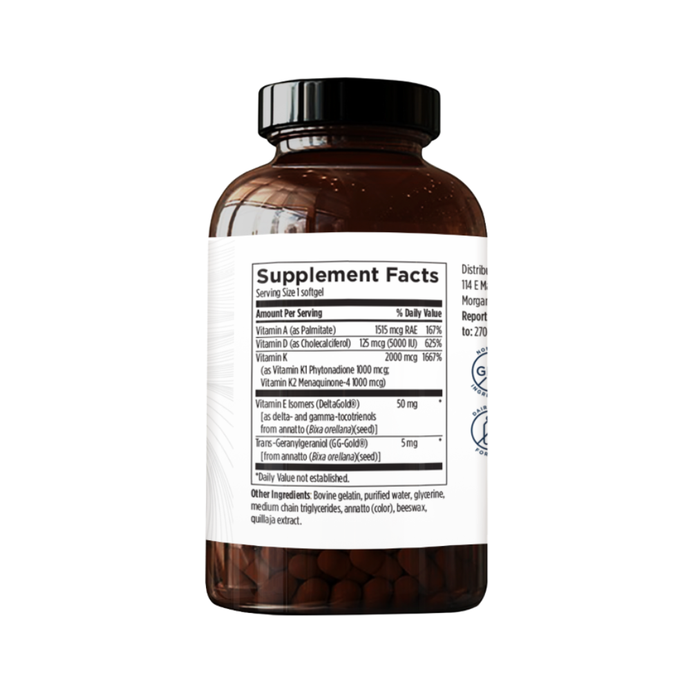 ADEK Synergy | Supplement Facts | Legacy Pure Supplements