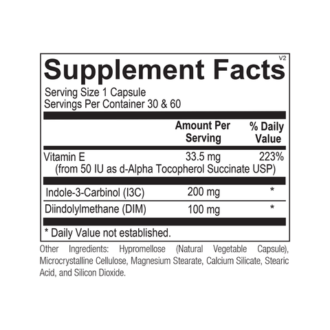 Estro Support | Supplement Facts | Legacy Pure Supplements