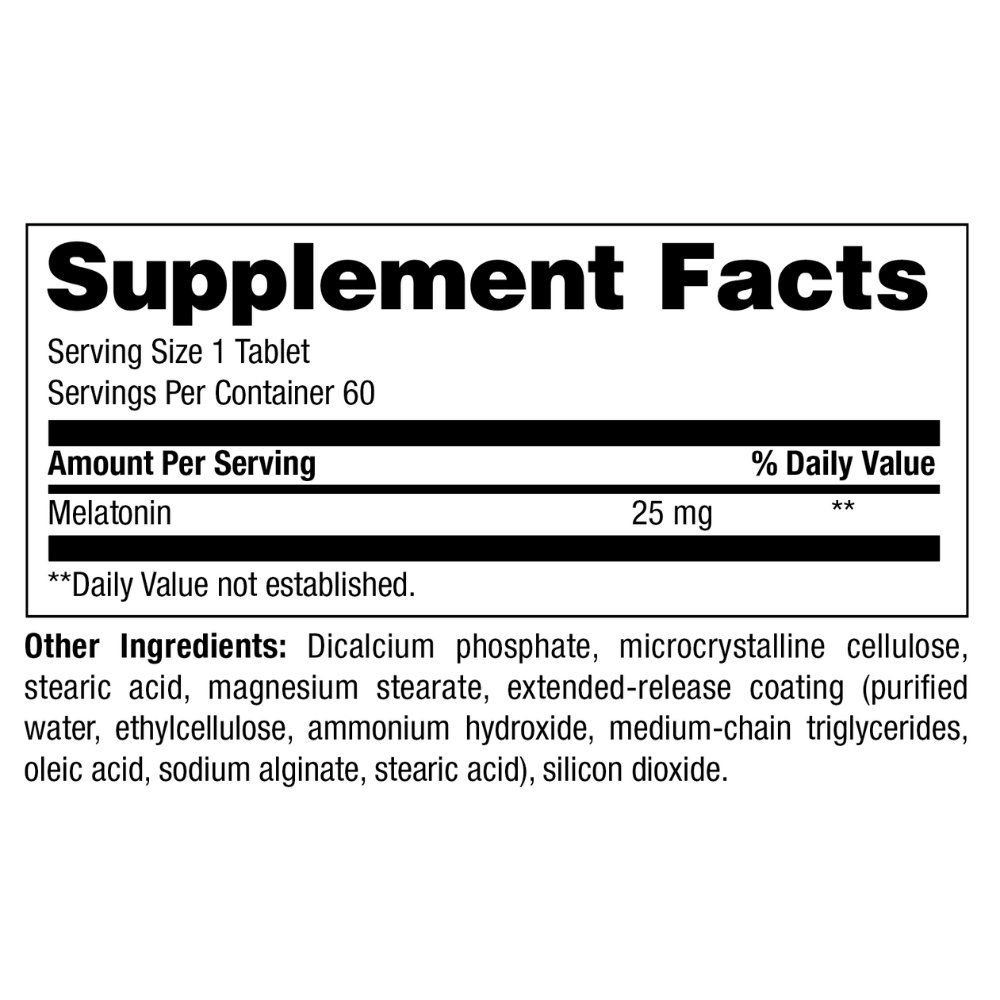 Melatonin Supreme | Ingredients | Legacy Pure Supplement
