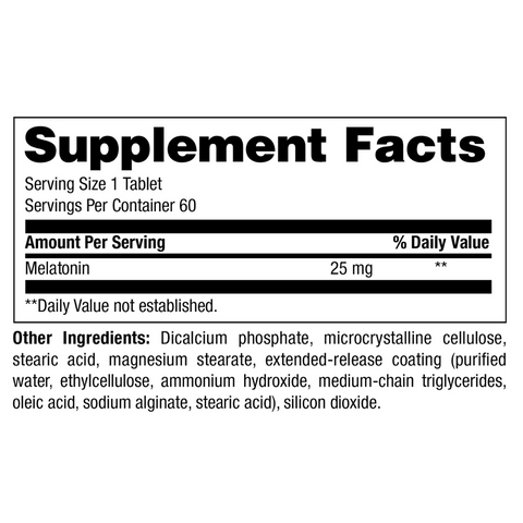 Melatonin Supreme | Ingredients | Legacy Pure Supplement