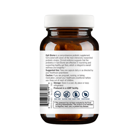 Opti Biome | Supplement Facts | Legacy Pure Supplements