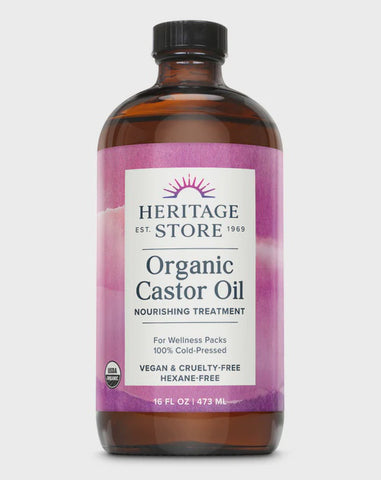 Heritage Store's Organic Castor Oil - Chi Rho Chiropractic
