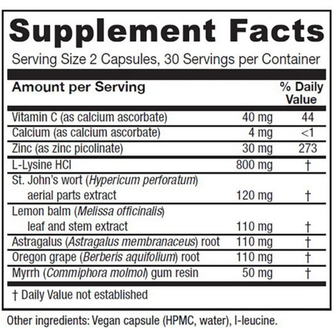 Lysine Extra 60 Capsules