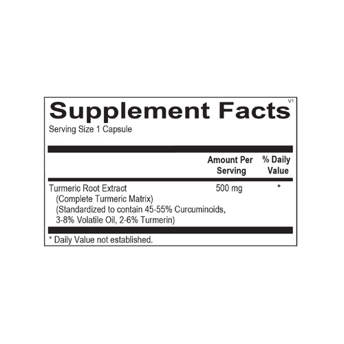 Triforce Curcumin | Supplement Facts | Legacy Pure