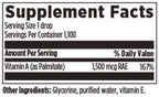 Chi Rho Chiropractic - Opti A Dietary Supplement Facts